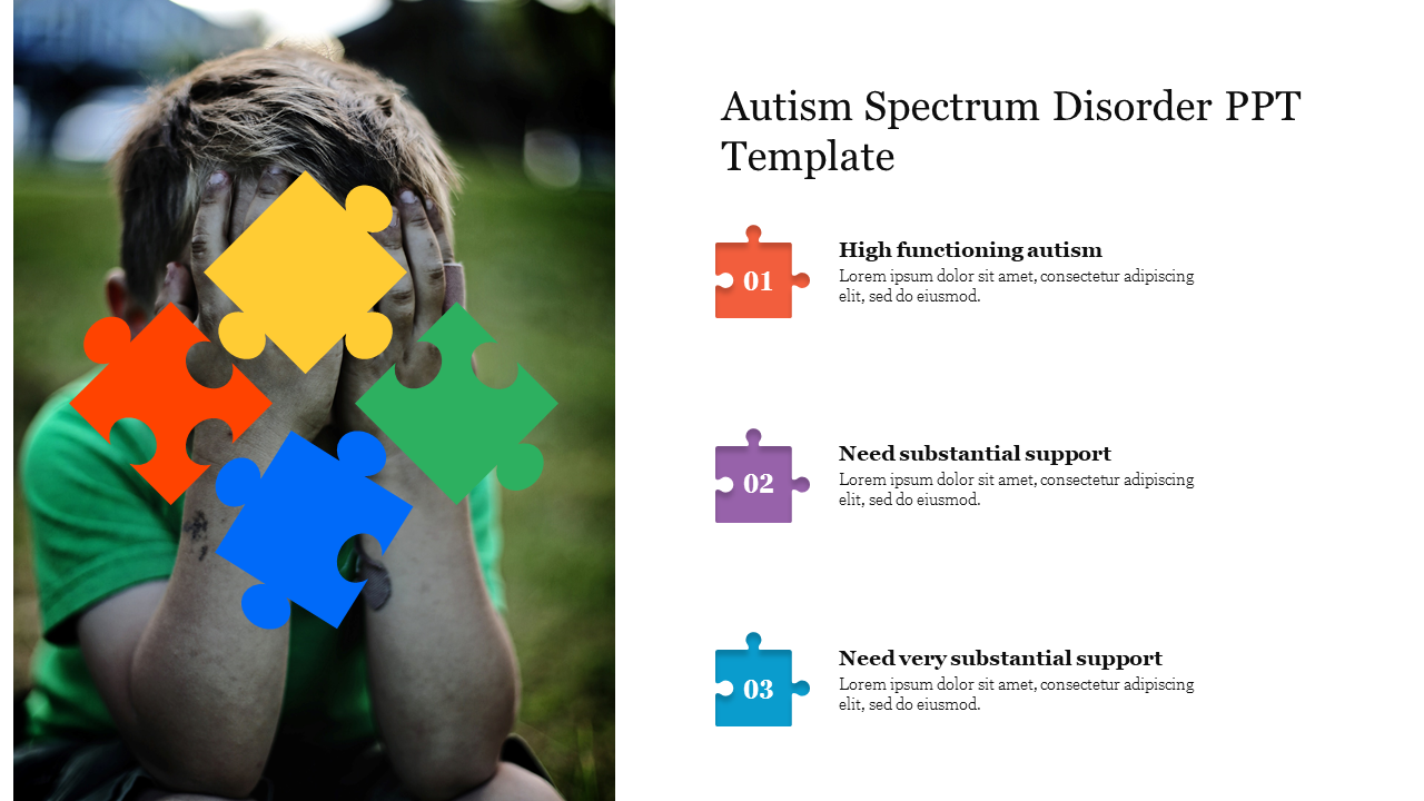 Autism Spectrum Disorder PPT Template